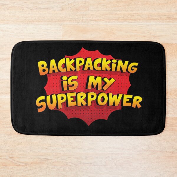Item preview, Backpacking is my Superpower Funny Design Backpacking Gift designed and sold by Custom365.