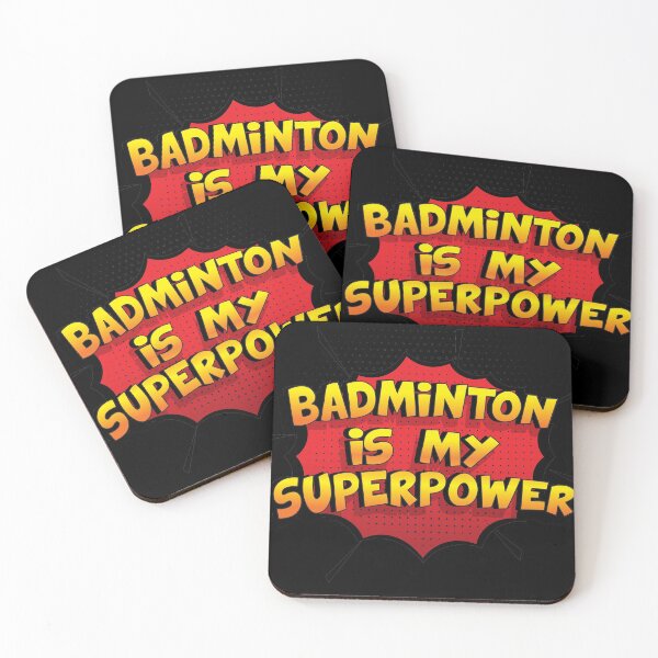Item preview, Badminton is my Superpower Funny Design Badminton Gift designed and sold by Custom365.