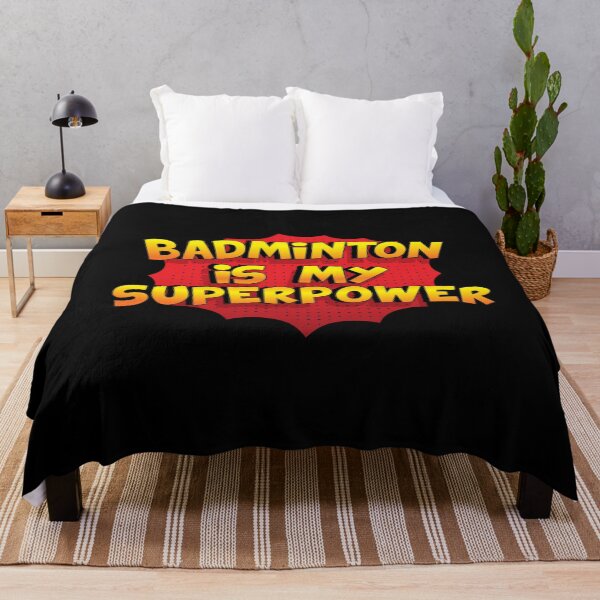 Item preview, Badminton is my Superpower Funny Design Badminton Gift designed and sold by Custom365.
