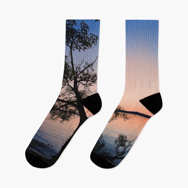 Item preview, Silhouette Tree at Sunset designed and sold by Yannik Hay.