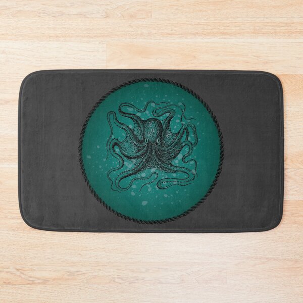 Item preview, Octopus in Teal Waters designed and sold by blueskiesforme.