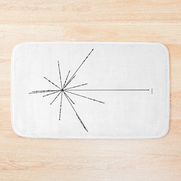 Item preview, Pioneer plaque pulsar map designed and sold by flashman.