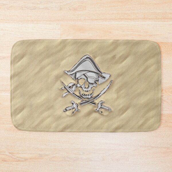 Item preview, Chrome Pirate Crossbones in Sand designed and sold by Garaga.