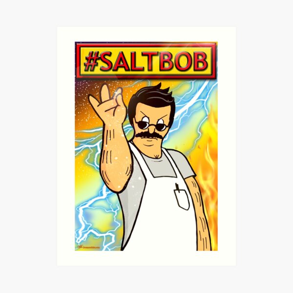 #SALTBOB by JetFalco Art Print