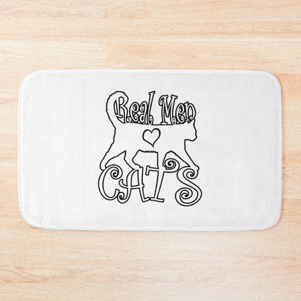Item preview, Real Men Love Cats designed and sold by Garaga.
