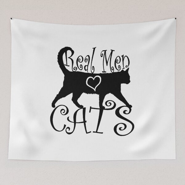 Item preview, Real Men Love Cats designed and sold by Garaga.