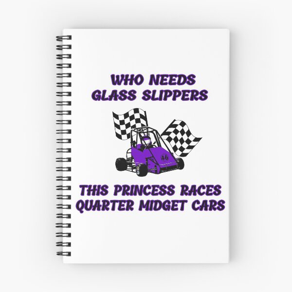 Item preview, Glass Slippers My Little Princess Races Quarter Midget Cars designed and sold by GabiBlaze.