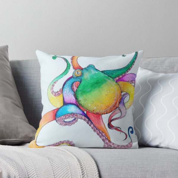Item preview, Rainbow octopus ?  designed and sold by Hanna Luty.