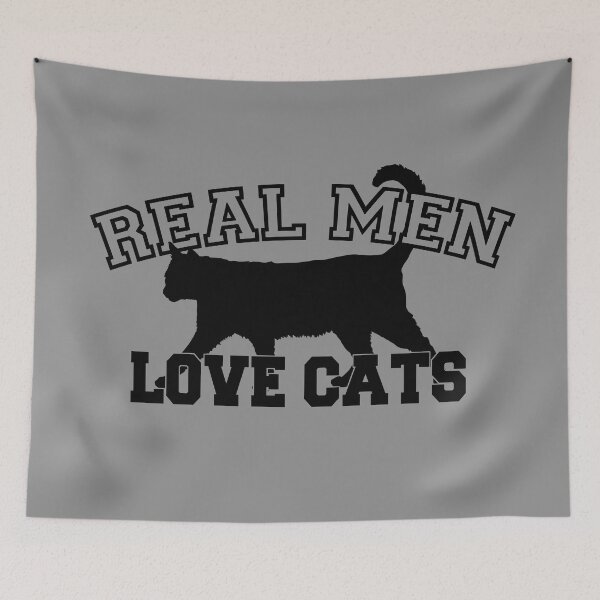 Item preview, Real Men Love Cats designed and sold by Garaga.