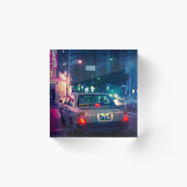 Artikelvorschau, Taxifahrt spät in der Nacht entworfen und verkauft von TokyoLuv.