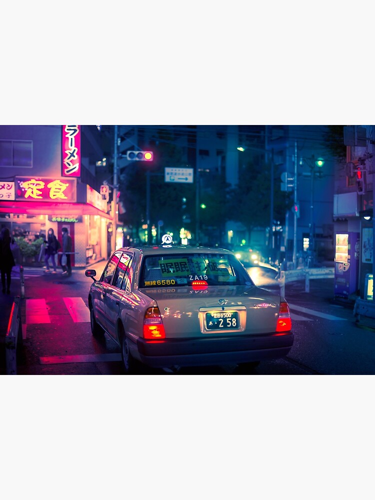 Late night taxi ride by TokyoLuv