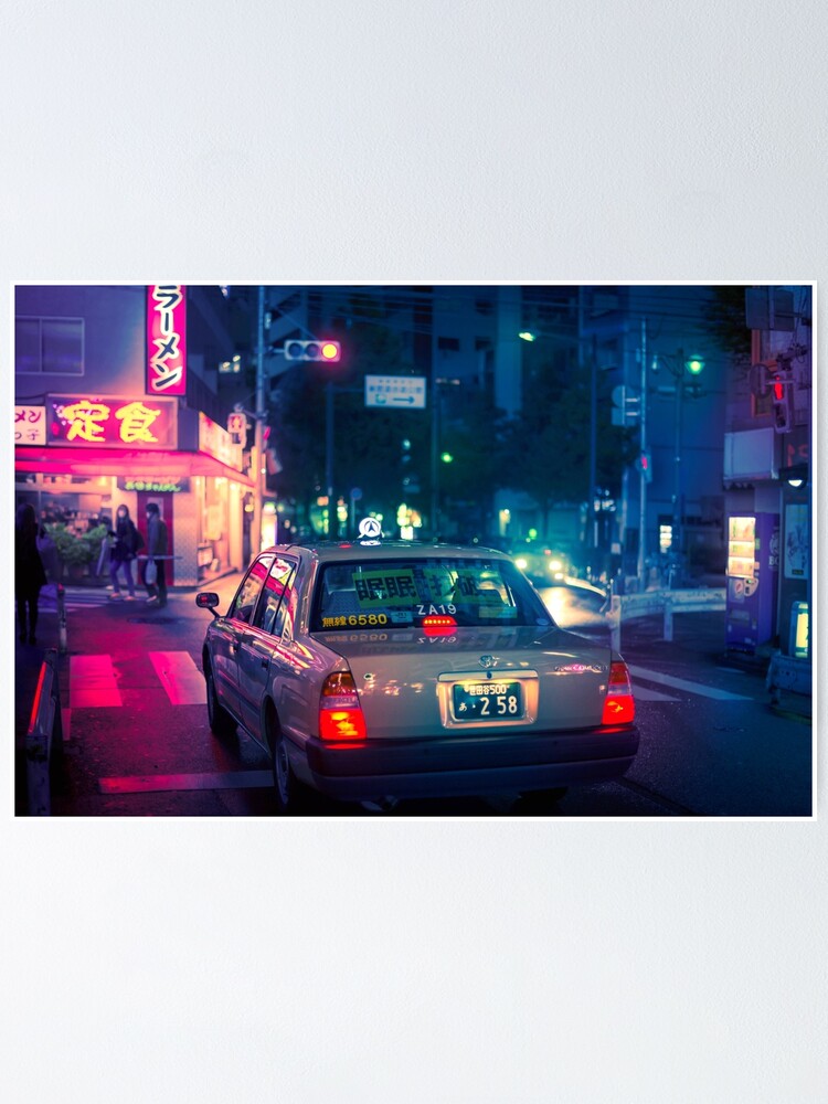 Alternate view of Late night taxi ride Poster