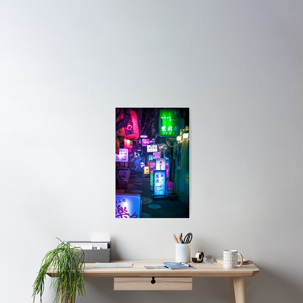 Neon Overload Poster