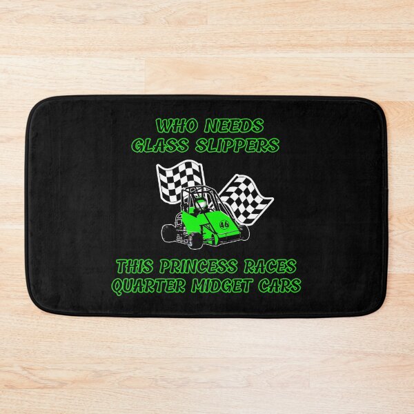 Item preview, This Princess Is Racing The Quarter Midget Cars No Slippers designed and sold by GabiBlaze.