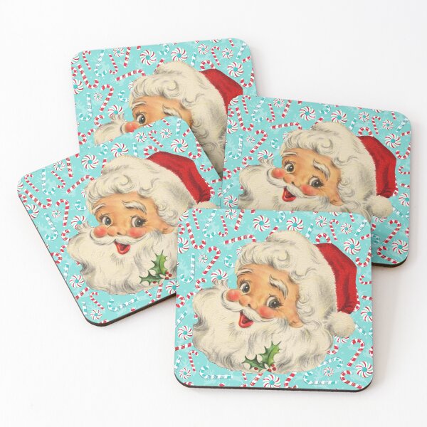 Item preview, Santa with Candy Canes and Peppermints designed and sold by blayzeink.