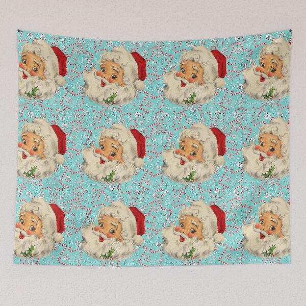 Item preview, Santa with Candy Canes and Peppermints designed and sold by blayzeink.