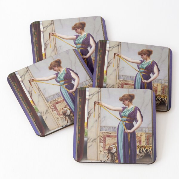 Item preview, A Pompeian Lady by John William Godward designed and sold by Xzendor7 Digital Art Creations.