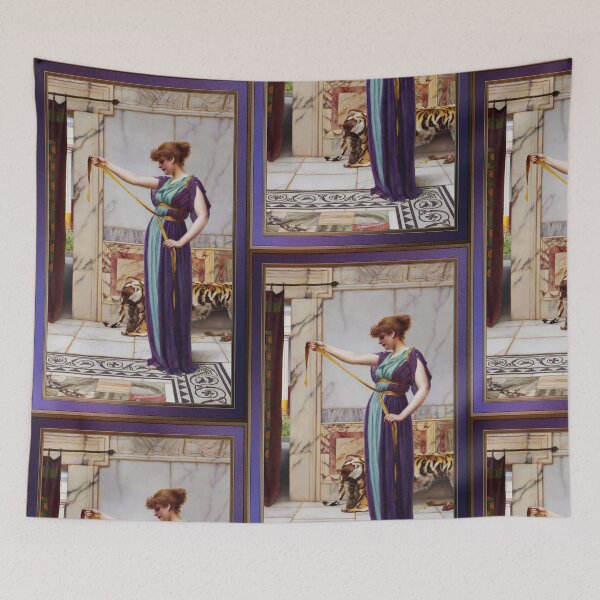 Item preview, A Pompeian Lady by John William Godward designed and sold by Xzendor7 Digital Art Creations.