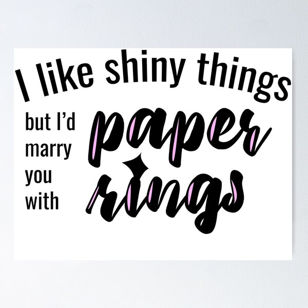 Buy Taylor Swift Poster - Paper Rings at 5% OFF 🤑 – The Banyan Tee