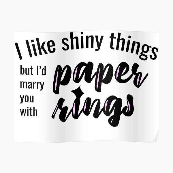 "Paper Rings Taylor Swift" Poster for Sale by ArtsyJulez Redbubble
