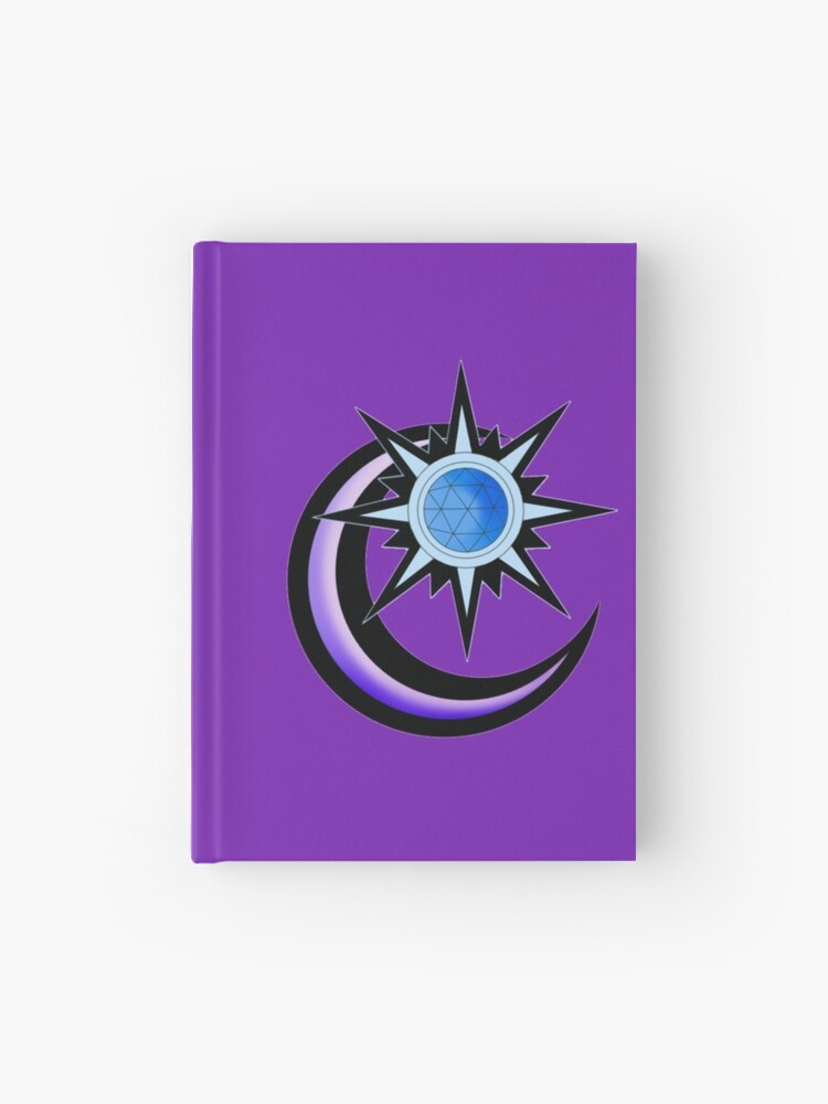 Twitches Sun And Moon Symbol Hardcover Journal By Oldisneydesigns Redbubble