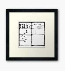 Winter Window Framed Print