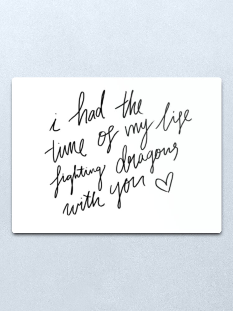 Alternate view of Taylor Swift Long Live Lyrics Metal Print