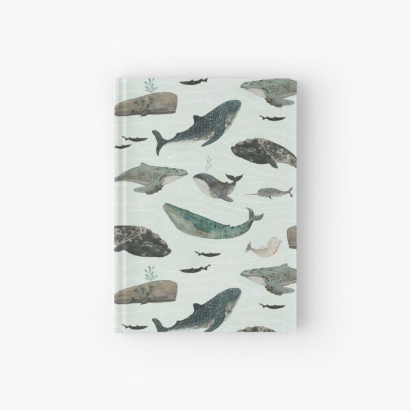 Tattooed Whales Hardcover Journal
