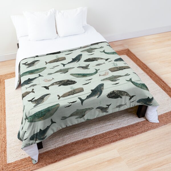 Tattooed Whales Comforter