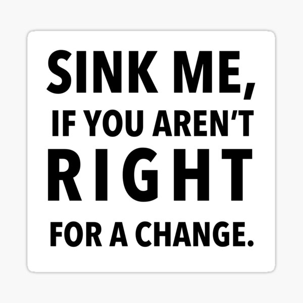 "Sink me" Sticker for Sale by buggyzoe Redbubble