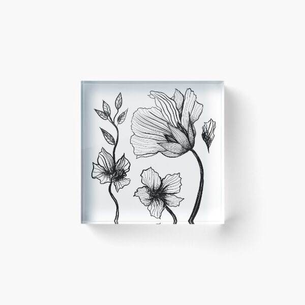 Item preview, Floral Ink  designed and sold by izzymariearts.
