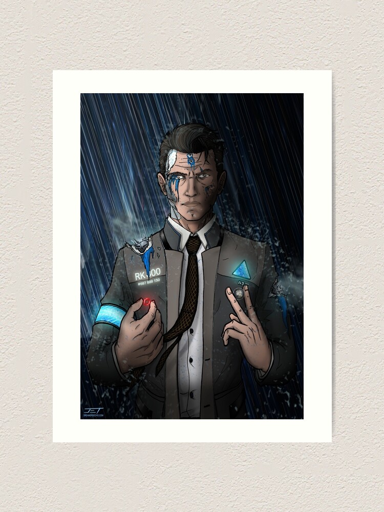 Detroit: Become Human - My Name is Connor, an art print by Jet