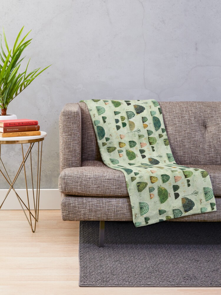 Alternate view of Mossy Hills Throw Blanket