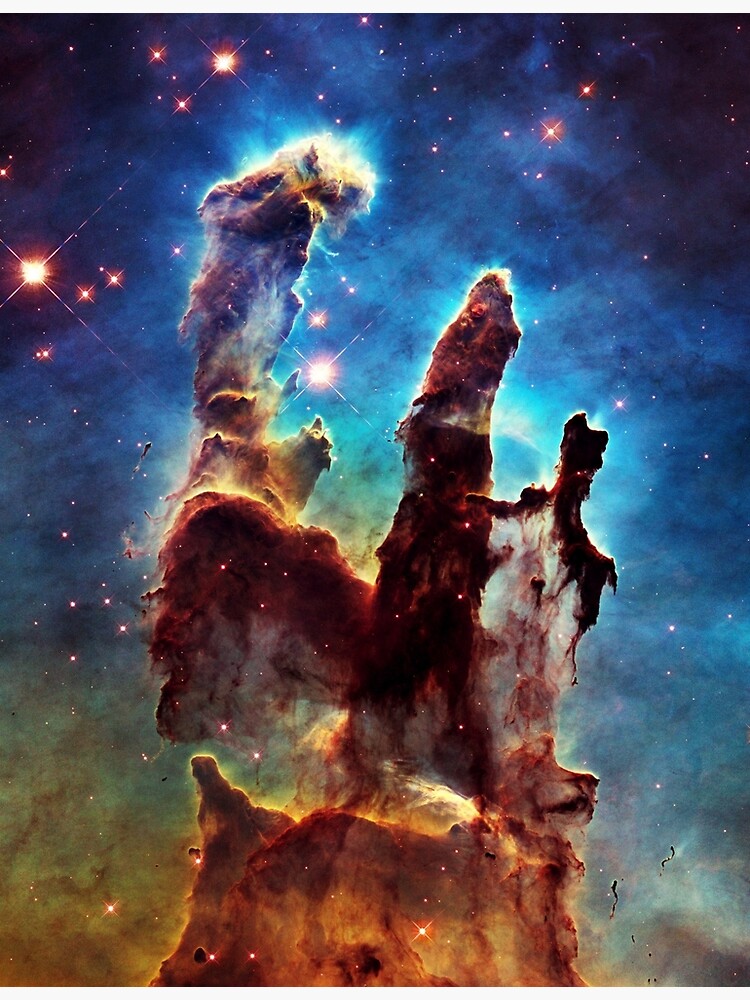 "Pillars of Creation" Poster for Sale by JenJarrett Redbubble