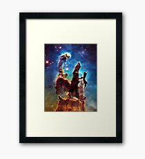 Pillars of Creation Framed Print