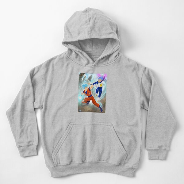 Dragon Ball Super - Goku & Vegeta Design Kids Pullover Hoodie