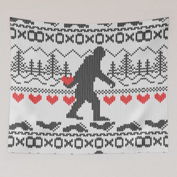 Item preview, Gone Squatchin For Love Sweater Knitting Style designed and sold by Garaga.