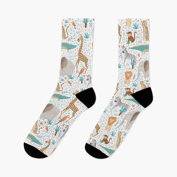 Item preview, Into the Jungle - White designed and sold by latheandquill.