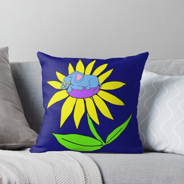 Item preview, flower elephant designed and sold by mindgoop.
