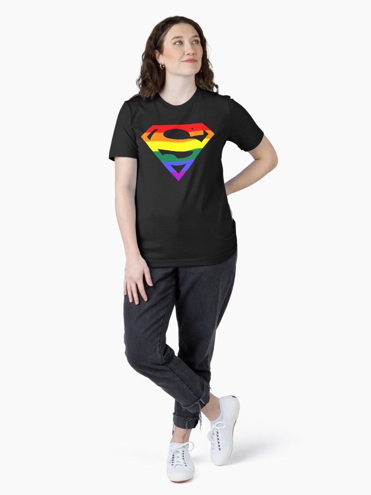 Thumbnail 4 von 7, Essential T-Shirt, Super Queer 2 designt und verkauft von shaneisadragon.