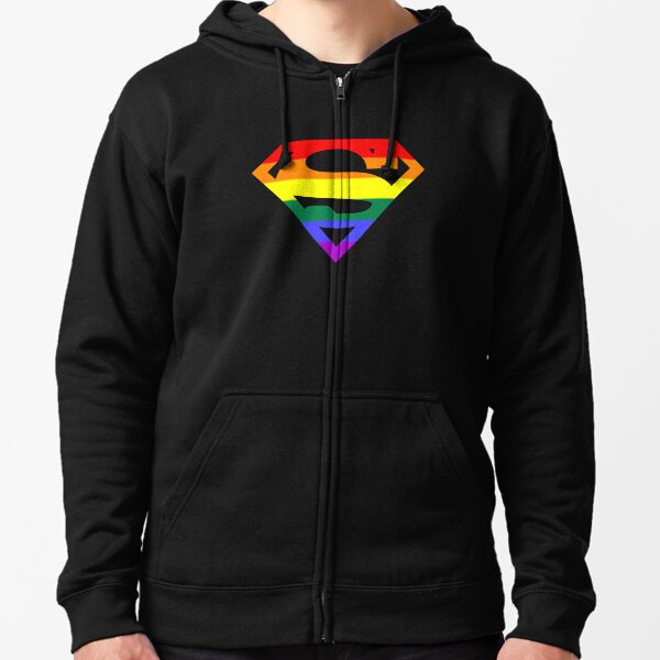Super Queer 2 Veste zippée à capuche