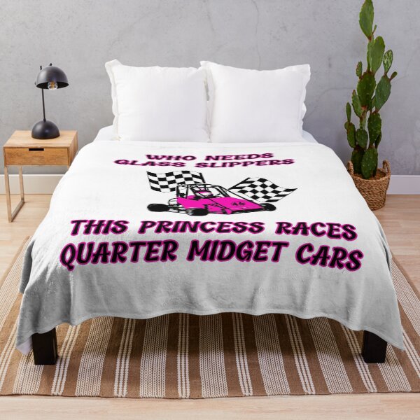 Item preview, Little Princess Races Quarter Midget Cars No Glass Slippers designed and sold by GabiBlaze.