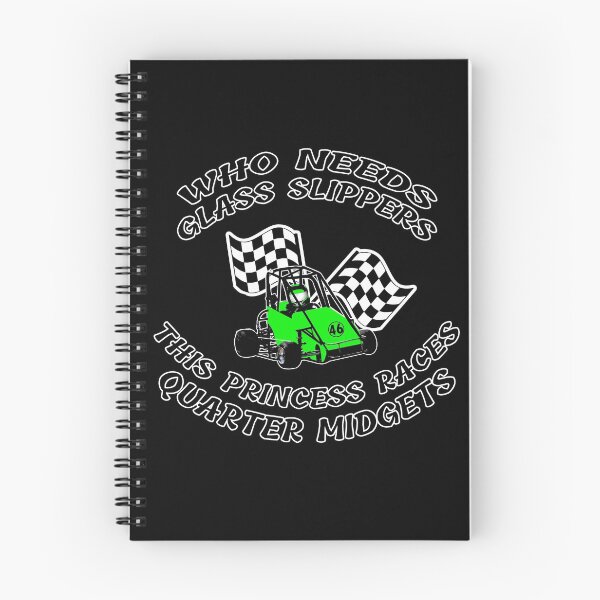 Item preview, This Princess Races Quarter Midget Cars No Glass Slippers designed and sold by GabiBlaze.