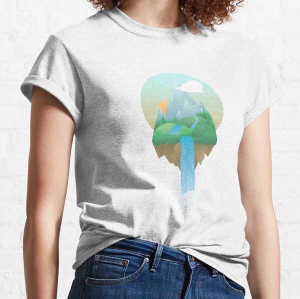 Nuestra isla en el cielo Camiseta clásica