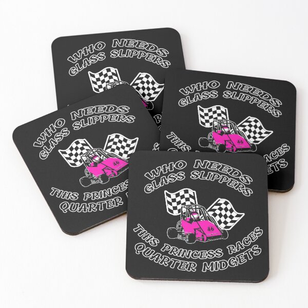 Item preview, No Glass Slippers Princess Loves Racing Quarter Midget Cars designed and sold by GabiBlaze.