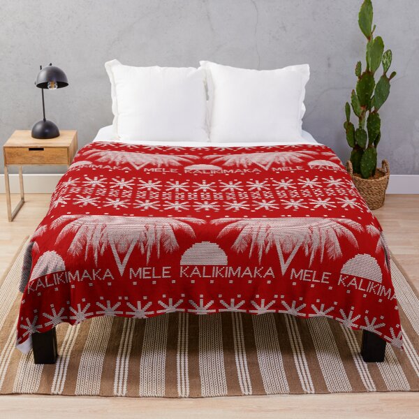 Item preview, Mele Kalikimaka Red Ugly Christmas Sweater designed and sold by sarahrinouye.