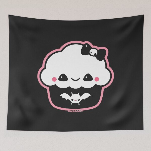 Item preview, Spooky Cute Cupcake designed and sold by sugarhai.