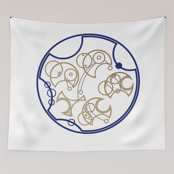Item preview, Wibbly Wobbly, Timey Wimey... Stuff. - Blue Border designed and sold by FireLemur.