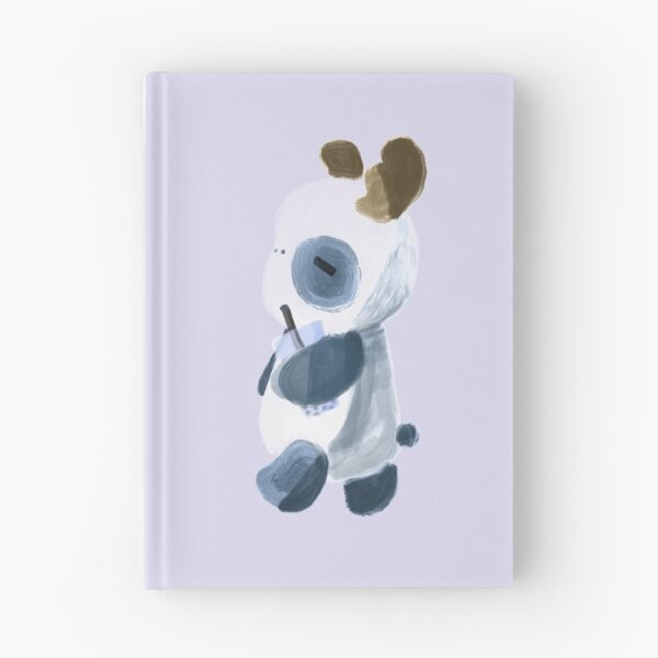 Item preview, Pantler the Panda with Antlers with Bubble Tea designed and sold by -eMM.