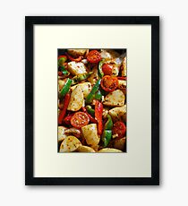 Vegetables Framed Print